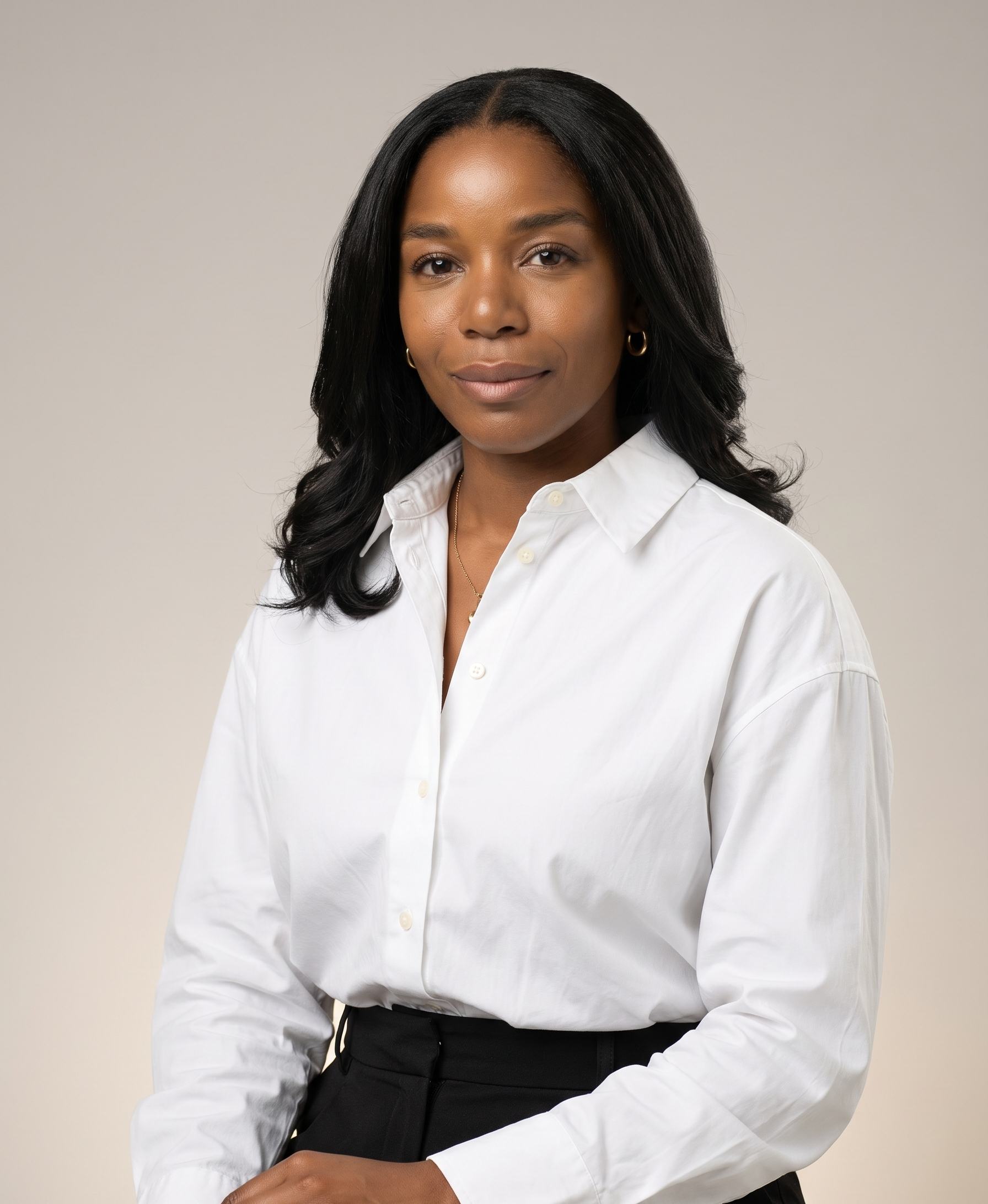Portrait of Inis Bangura, Director of Brand, Marketing and Communications